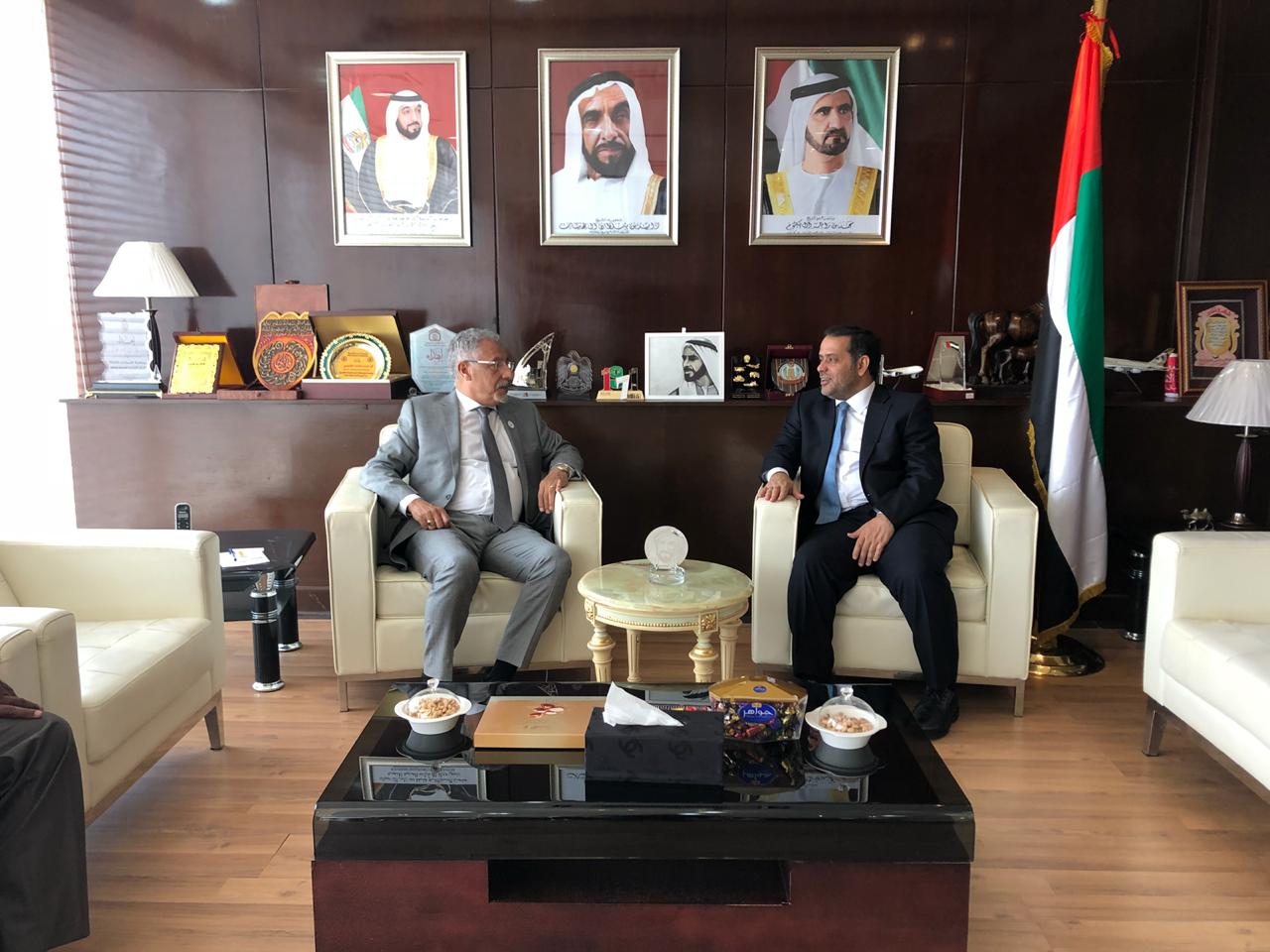 د. عبد الوهاب زايد مع معالي سفير الامارات بالسودان